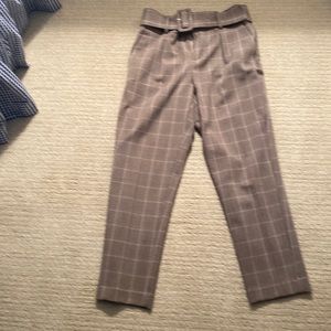 Target- a new day plaid cropped trousers